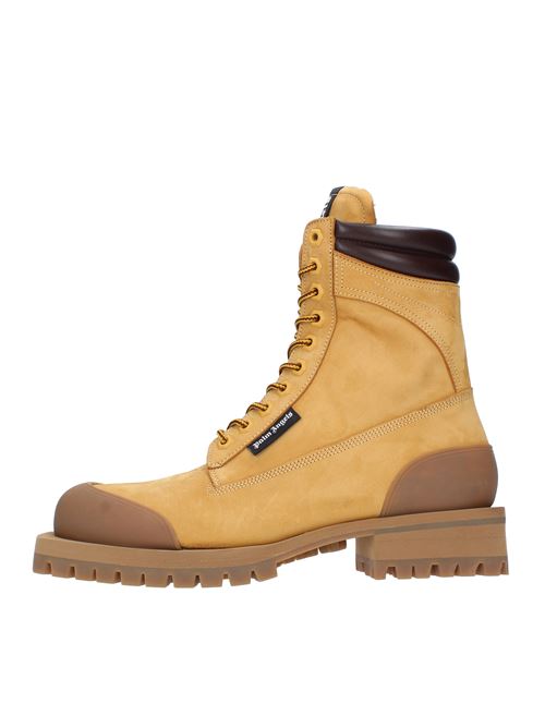 Stivaletti modello PMIE001S22LEA in nabuk e inserti in gomma PALM ANGELS | PMIE001S22LEA0011710GIALLO